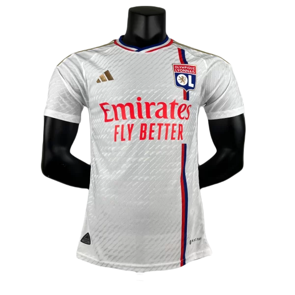 Jersey adidas Olympique Lyon Home Jersey 2023-2024 White - Fútbol